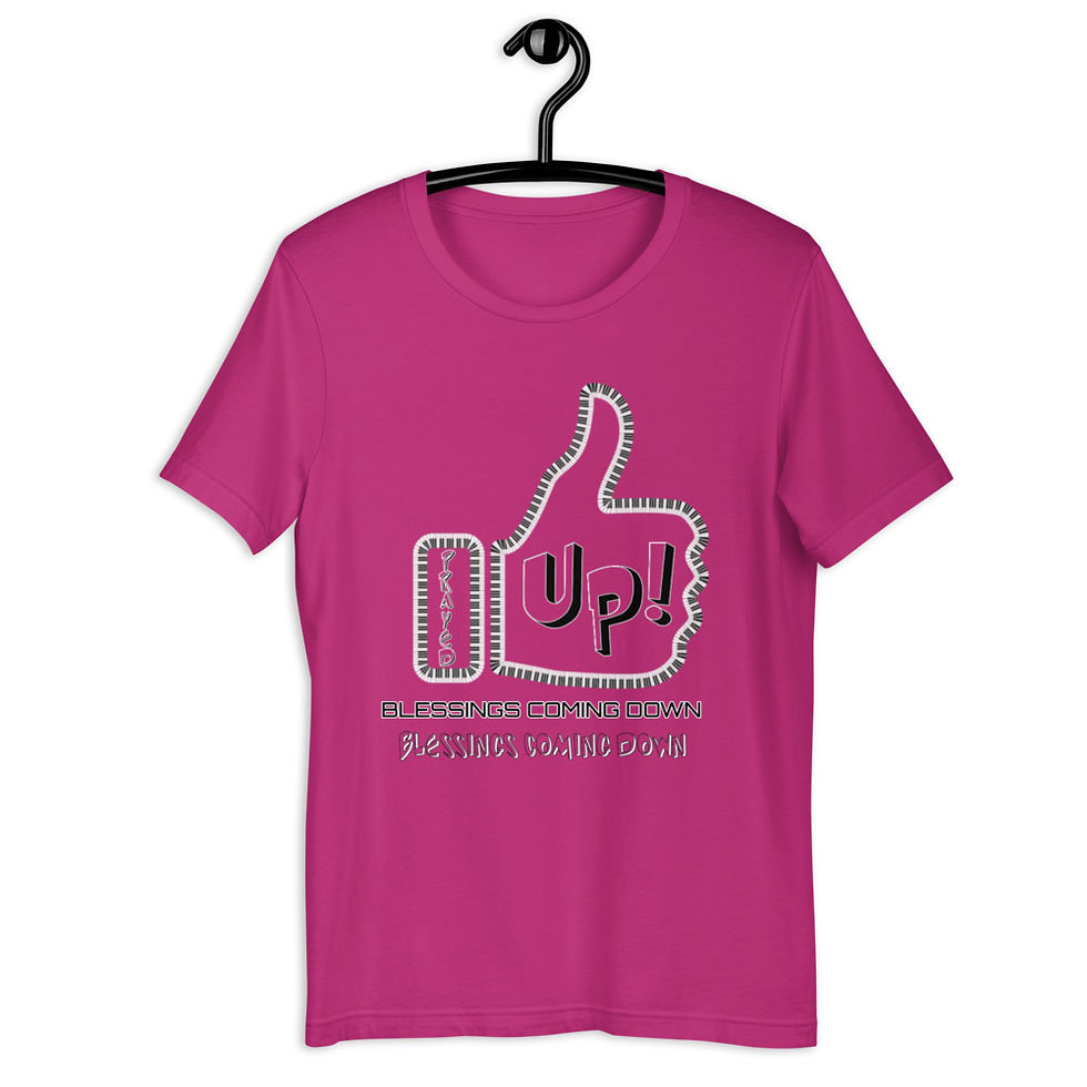 Thumbnail: YHWH FOREVER Prayers Up Short-Sleeve Unisex T-Shirt