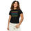 Thumbnail: YF3 The Classy Hebrew Yahusha Over The World Women’s high-waisted t-shirt