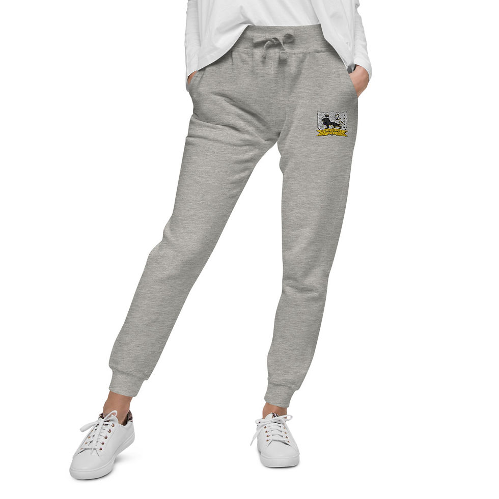 Thumbnail: YHWH FOREVER Crest Logo Unisex fleece sweatpants