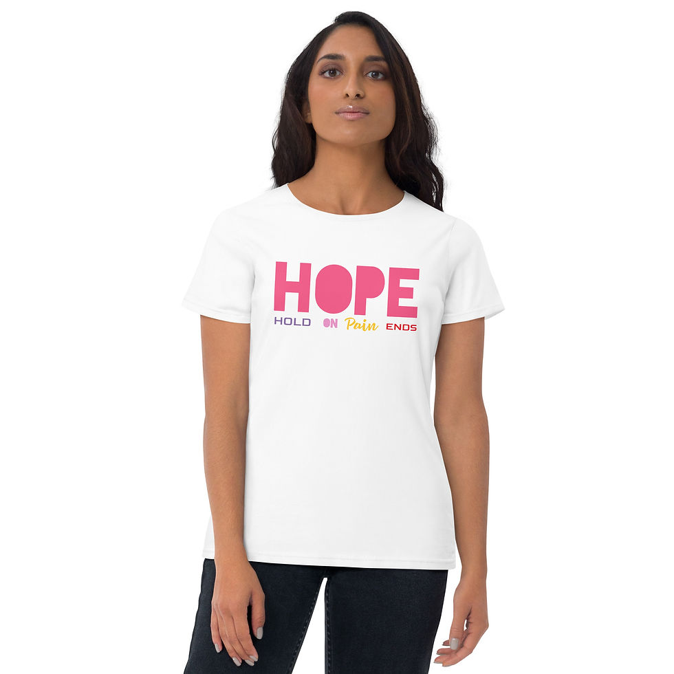 Thumbnail: Sworthe By Joseph Dowdy HOPE Women's short sleeve t-shirt
