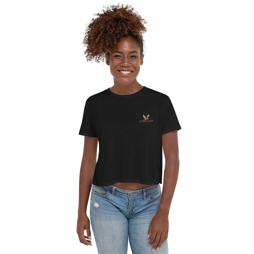 Thumbnail: YHWH FOREVER Crop Tee