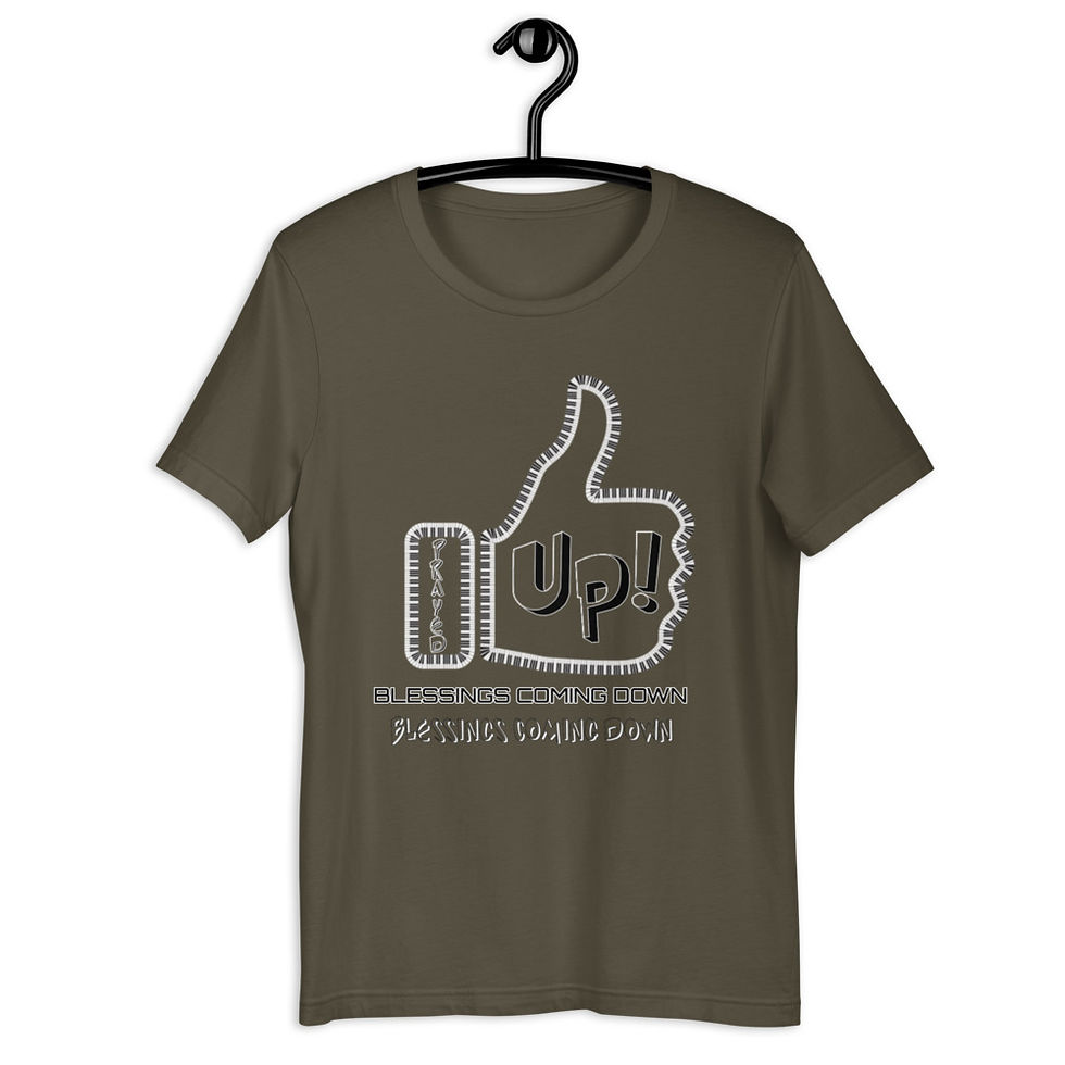Thumbnail: YHWH FOREVER Prayers Up Short-Sleeve Unisex T-Shirt