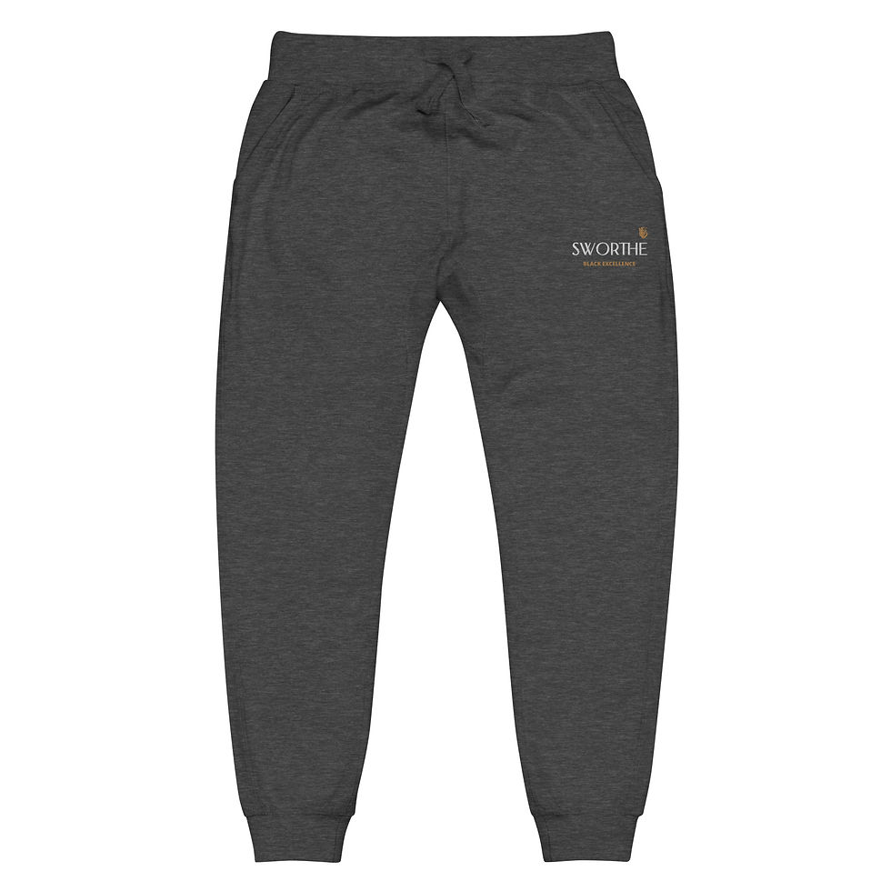 Thumbnail: Sworthe By Joseph Dowdy Embroidered Logo Unisex fleece sweatpants
