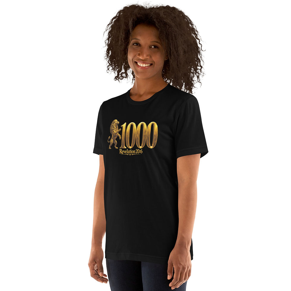 Thumbnail: YHWH FOREVER3 TKC Revelation 20:6 Unisex t-shirt