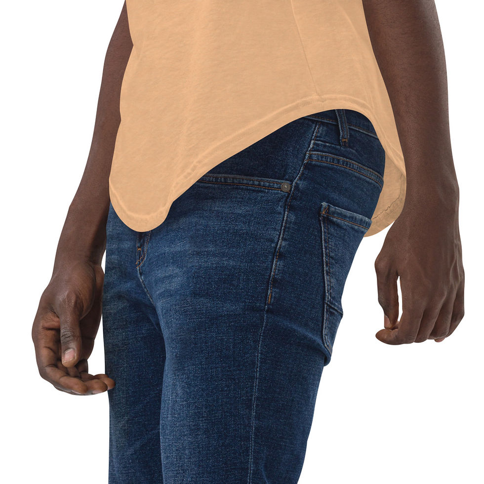 Thumbnail: Sworthe Mali By Joseph Dowdy Men's Curved Hem T-Shirt
