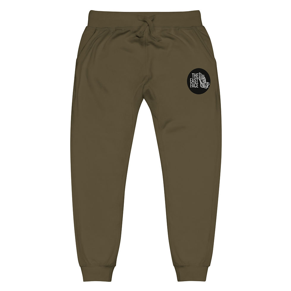 Thumbnail: YF3 The East Face Embroidered Unisex fleece sweatpants