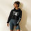 Thumbnail: Sworthe By Joseph Dowdy Sworthe Talk Sworthe To Me Crop Hoodie