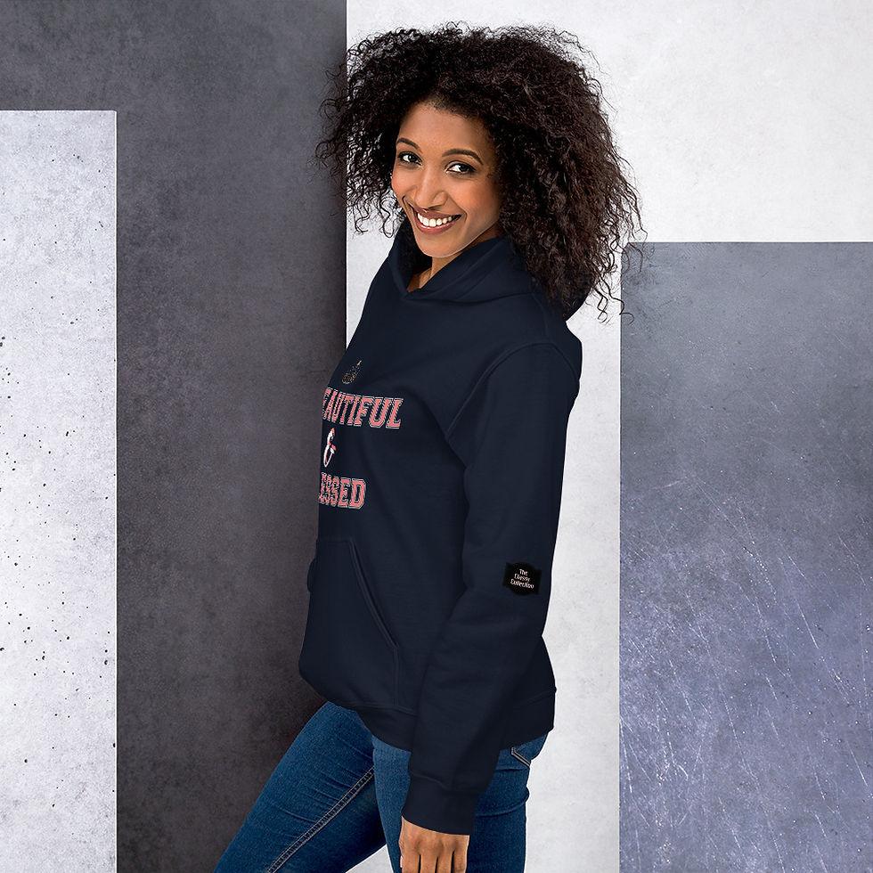 Thumbnail: The Classy Collection Beautiful & Blessed Hoodie