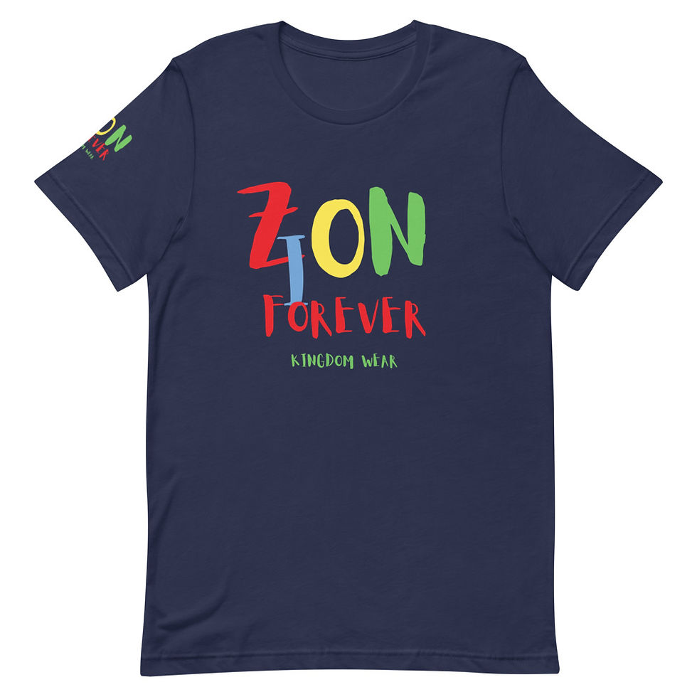 Thumbnail: YF3 Zion Forever Kingdom Wear Short-Sleeve Unisex T-Shirt