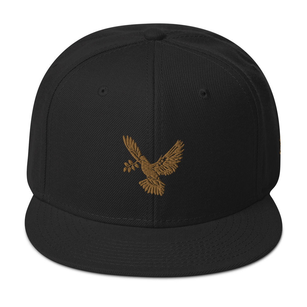 YHWH FOREVER 3 Embroidered Noah Dove Snapback Hat