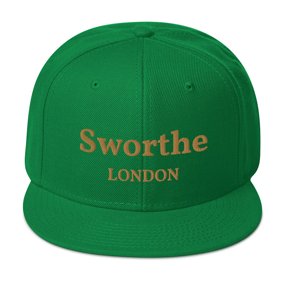 Thumbnail: Sworthe London by Joseph Dowdy Snapback Hat
