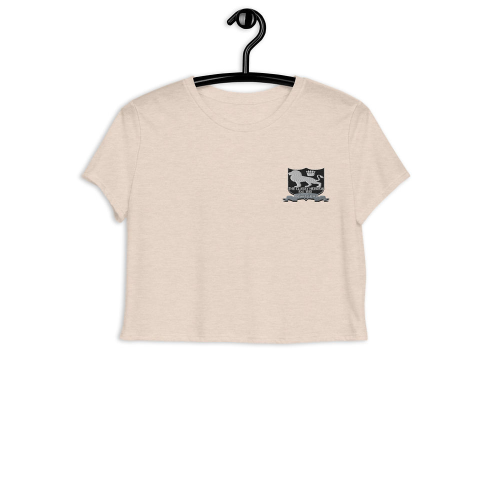 Thumbnail: The Classy Hebrew Low Crop Tee