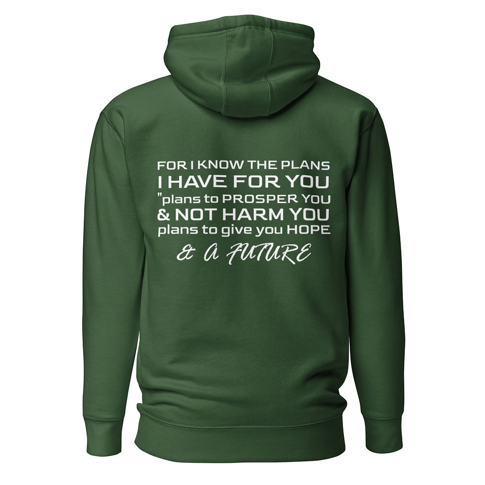 Thumbnail: YHWH FOREVER 3 I AM AMAZING Unisex Hoodie