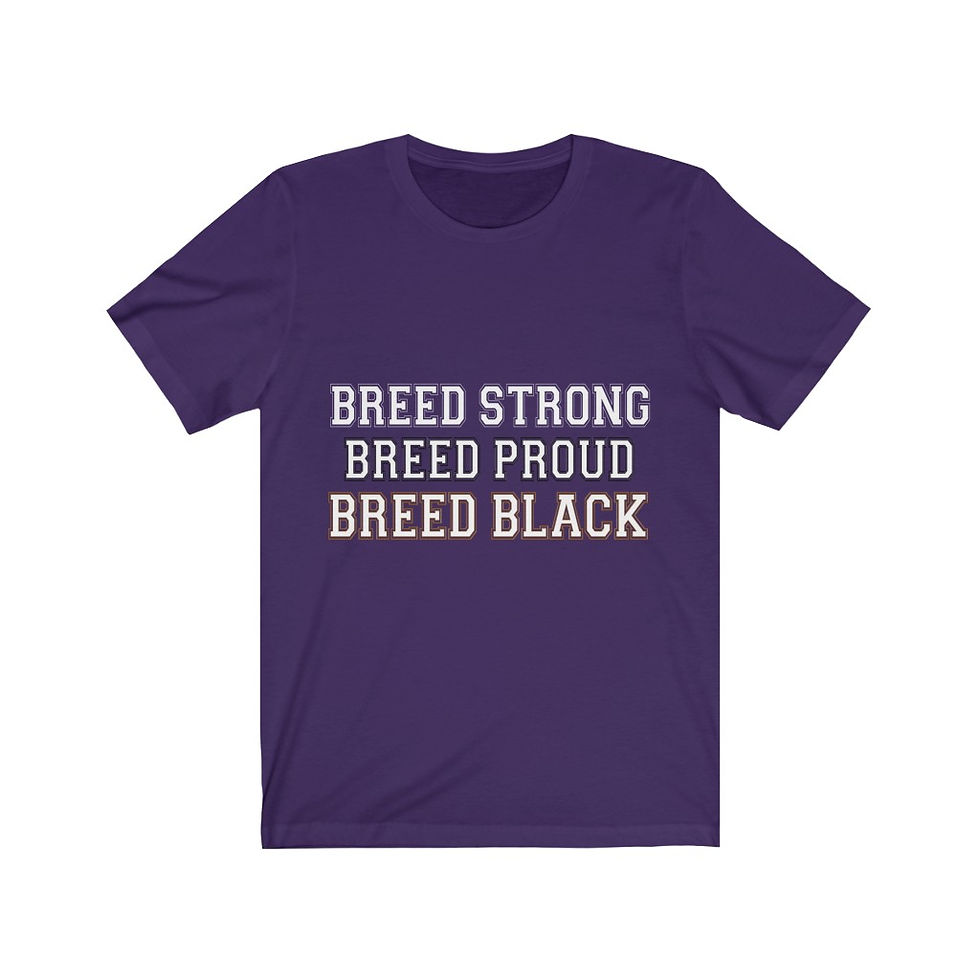 Thumbnail: The Classy Hebrew BREED Unisex Jersey Short Sleeve Tee