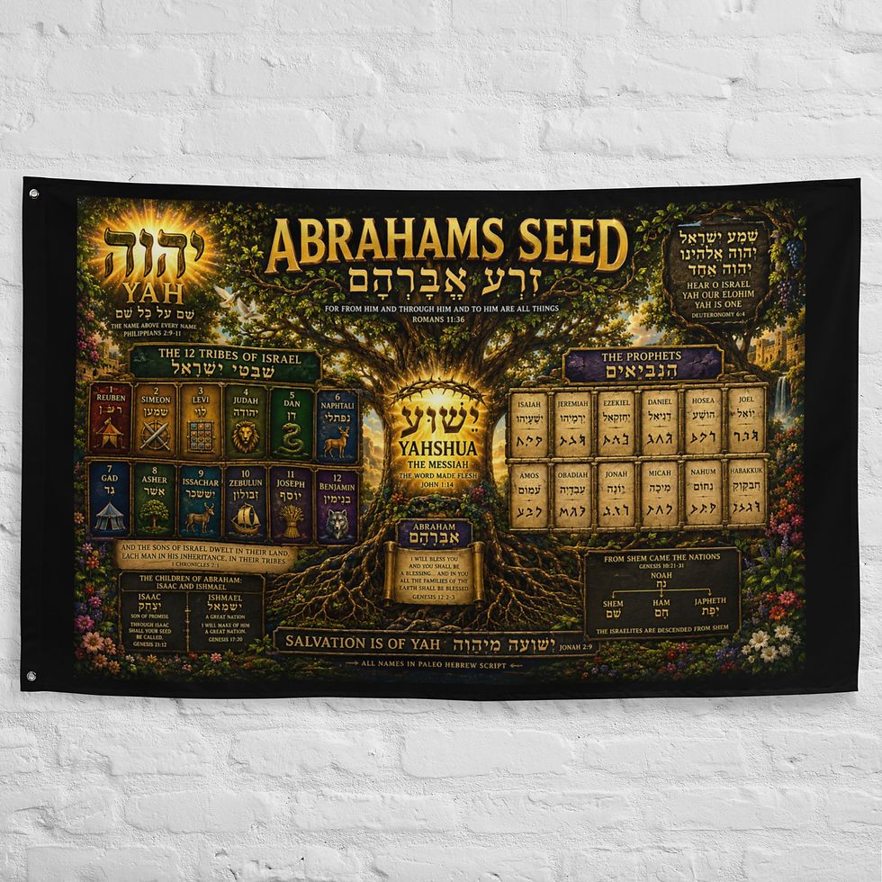 Thumbnail: YHWH FOREVER3 Abraham's Seed Flag