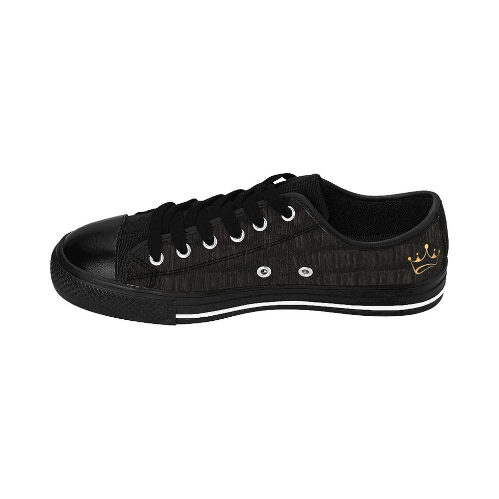 Thumbnail: YHWH FOREVER The Classy Hebrew Gator Print Men's Sneakers