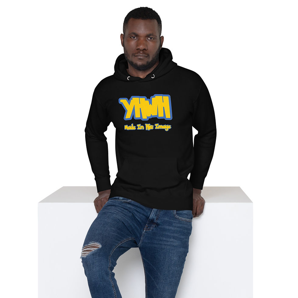 Thumbnail: YHWH FOREVER3 YHWH Made In His Image Unisex Hoodie