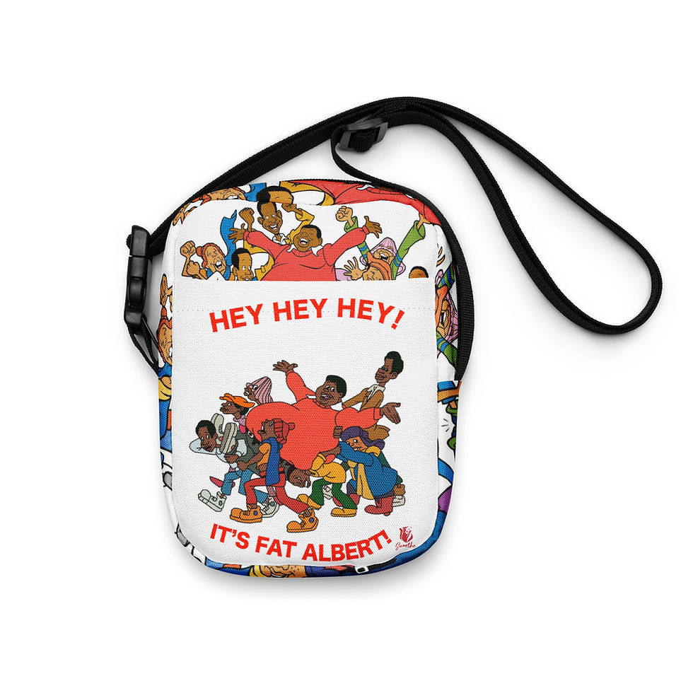 Thumbnail: Sworthe By Joseph Dowdy Fat Albert & The Gang Utility crossbody bag