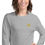 Thumbnail: YHWH FOREVER Embroidered Box Logo Gold Women's Long Sleeve Tee