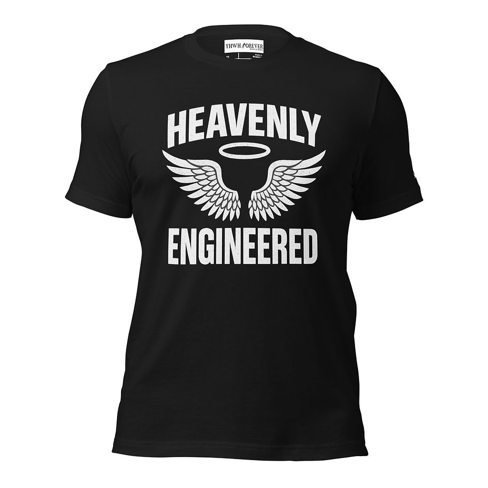 Thumbnail: YHWH FOREVER3 Heavenly Engineered Unisex t-shirt