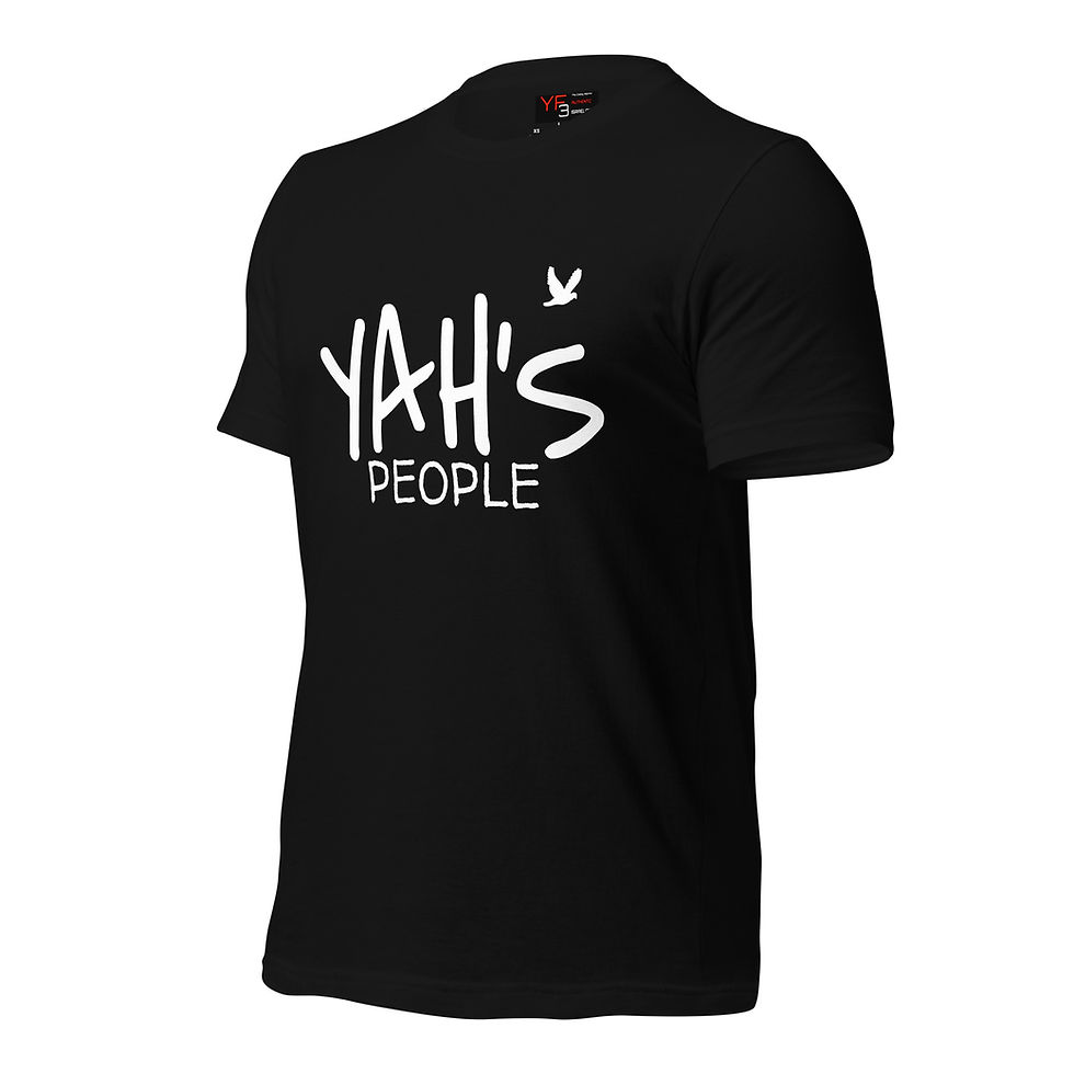Thumbnail: YF3 The Classy Hebrew YAH's People Unisex t-shirt