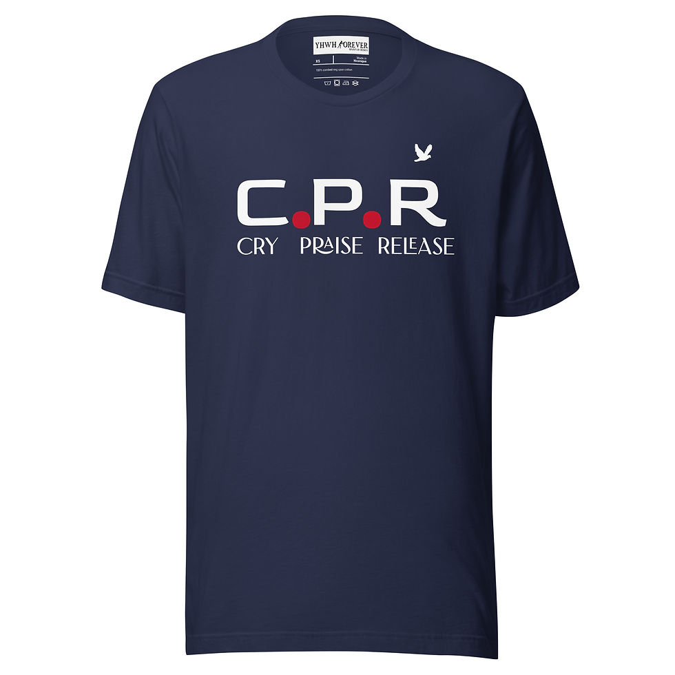 Thumbnail: YHWH FOREVER 3 CPR Unisex t-shirt
