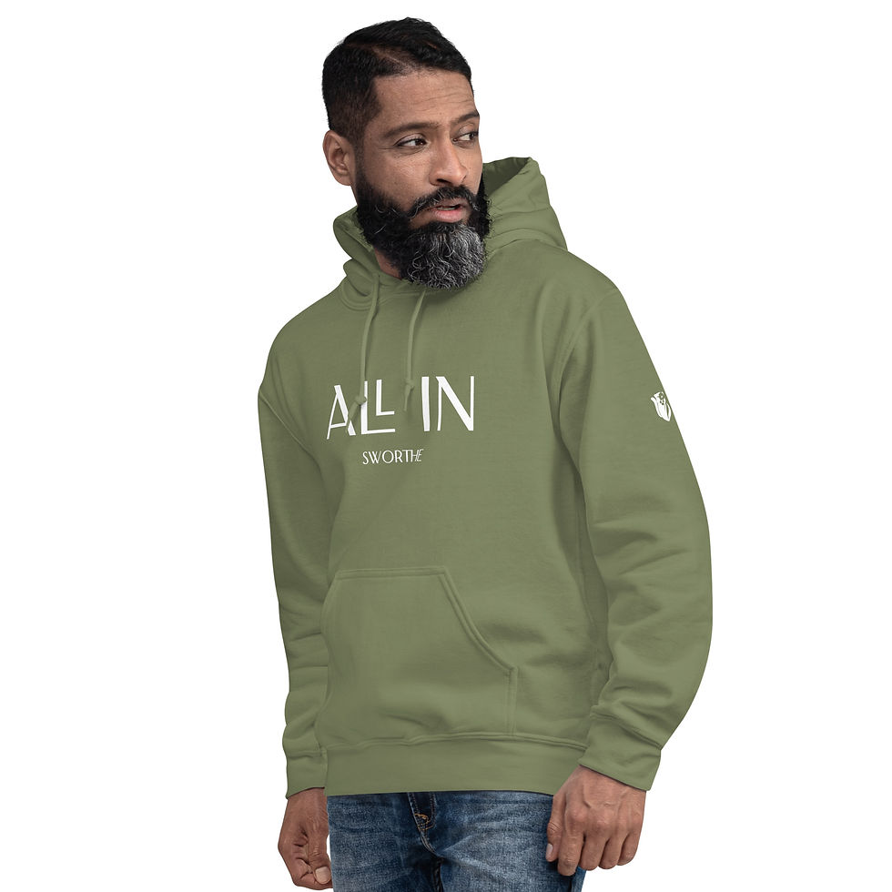 Thumbnail: Sworthe By Joseph Dowdy ALL IN Unisex Hoodie