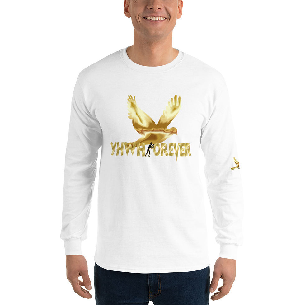 Thumbnail: YHWH FOREVER Men’s Long Sleeve Shirt