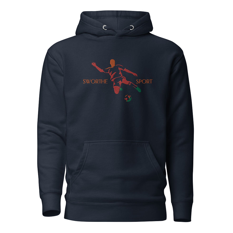 Thumbnail: Sworthe By Joseph Dowdy Embroidered Sport Unisex Hoodie