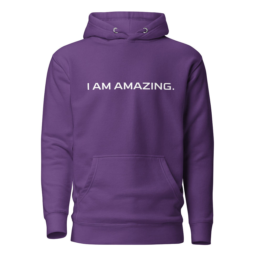 Thumbnail: YHWH FOREVER 3 I AM AMAZING Unisex Hoodie
