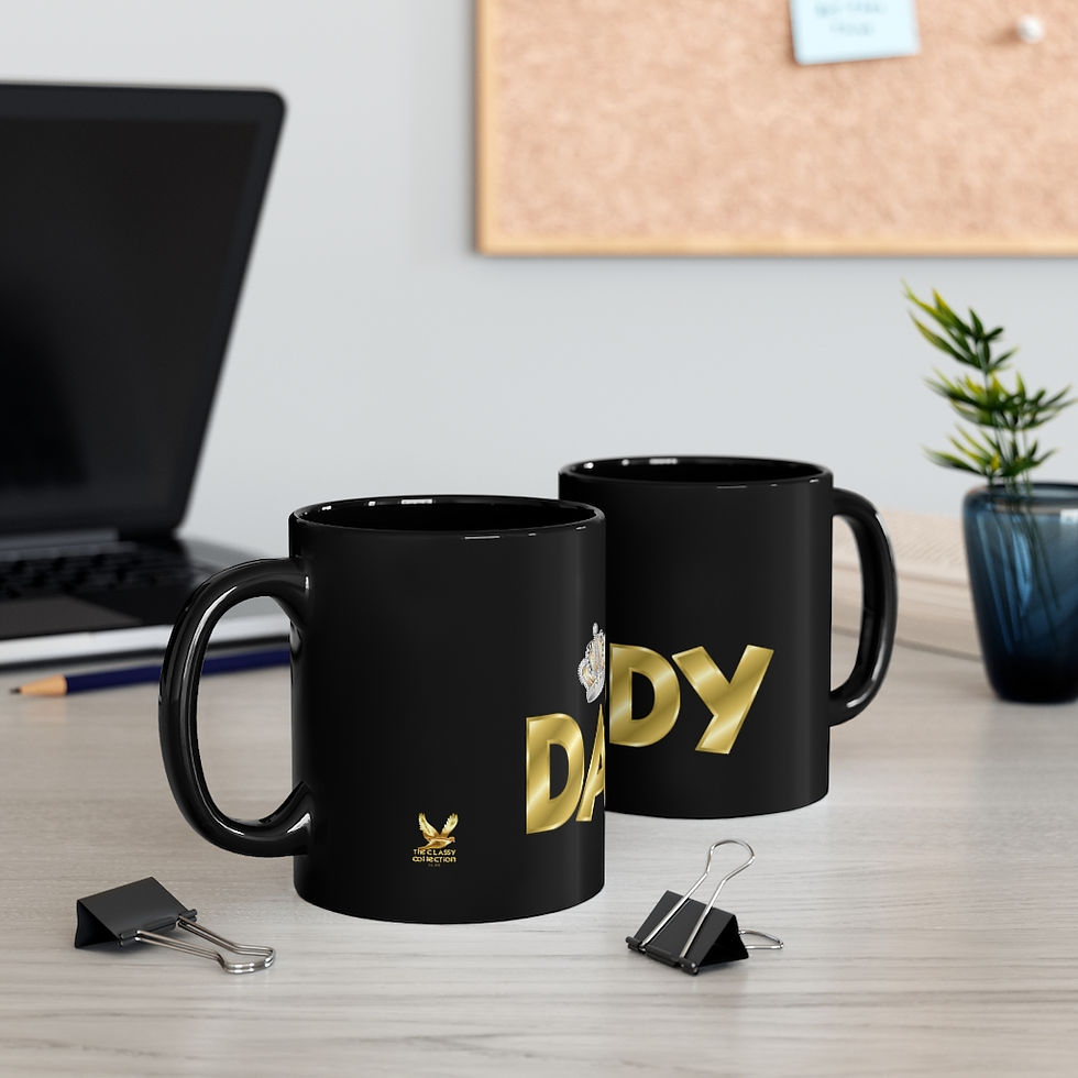 Thumbnail: The Classy Collection DADDY Black mug 11oz