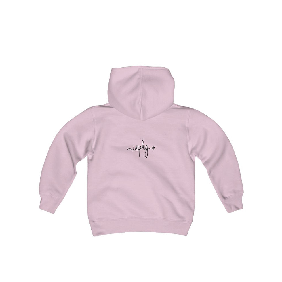 Thumbnail: The Classy Hebrew Youth Heavy Hooded Sweatshirt
