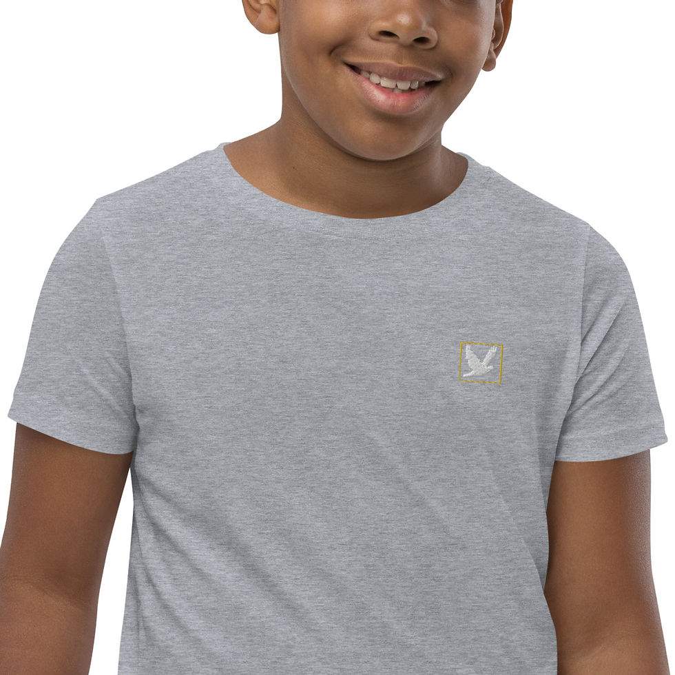 Thumbnail: YHWH FOREVER Boxed Logo Youth Short Sleeve T-Shirt