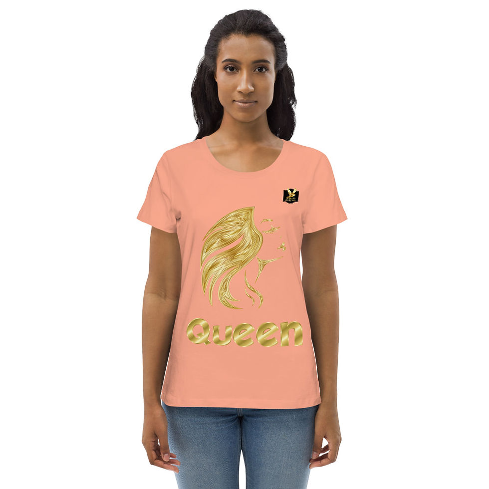 Thumbnail: YHWH FOREVER The Classy Collection QUEEN Women's fitted eco tee