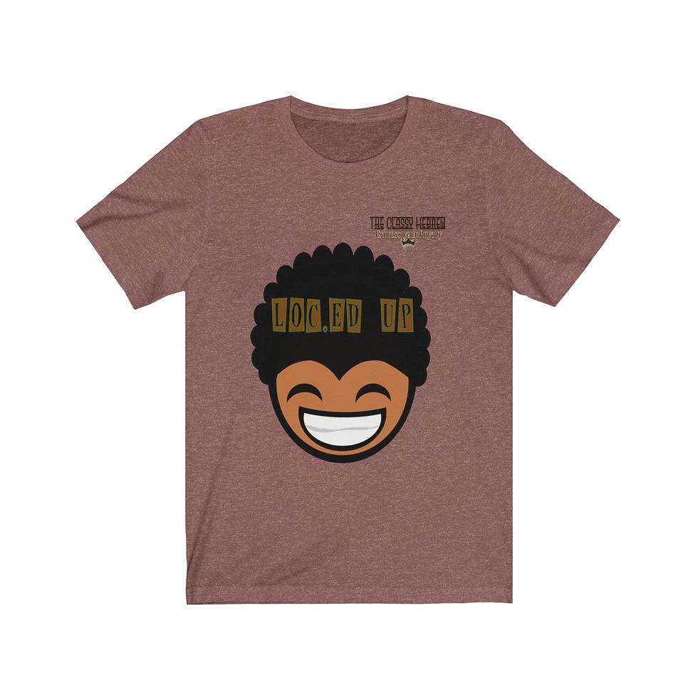 Thumbnail: The Classy Hebrew Loc.ED Up Locs Shirt Unisex Jersey Short Sleeve Tee