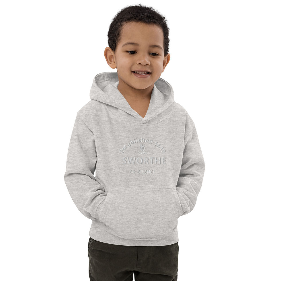 Thumbnail: Sworthe By Joseph Dowdy Embroidered Logo Kids Hoodie