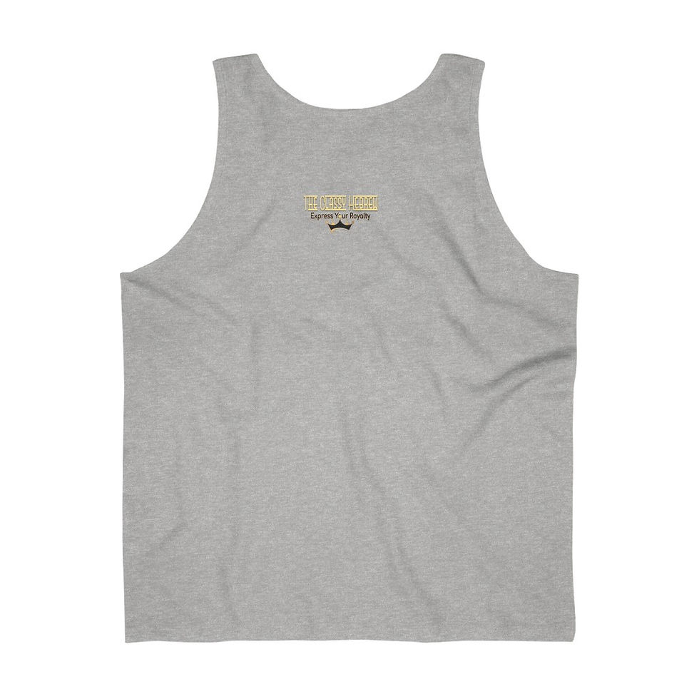 Thumbnail: The Classy Hebrew No Pain, No Kingdom Isaiah 41:10 Men's Ultra Cotton Tank Top