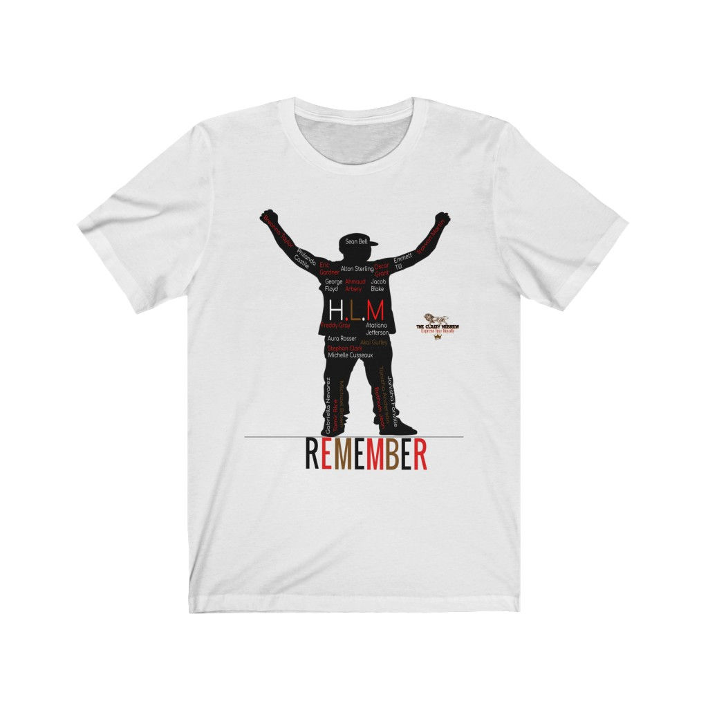 The Classy Hebrew REMEMBER Them Unisex Jersey Short Sleeve Tee