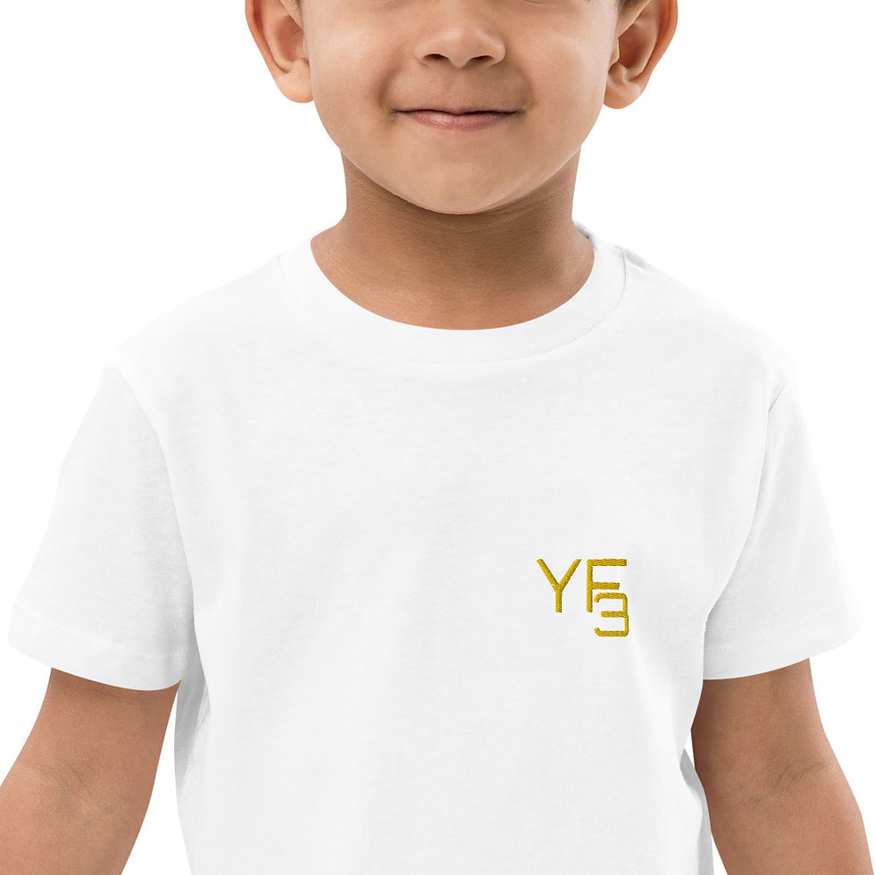 Thumbnail: YHWH FOREVER 3 YF3 Embroidered Organic cotton kids t-shirt