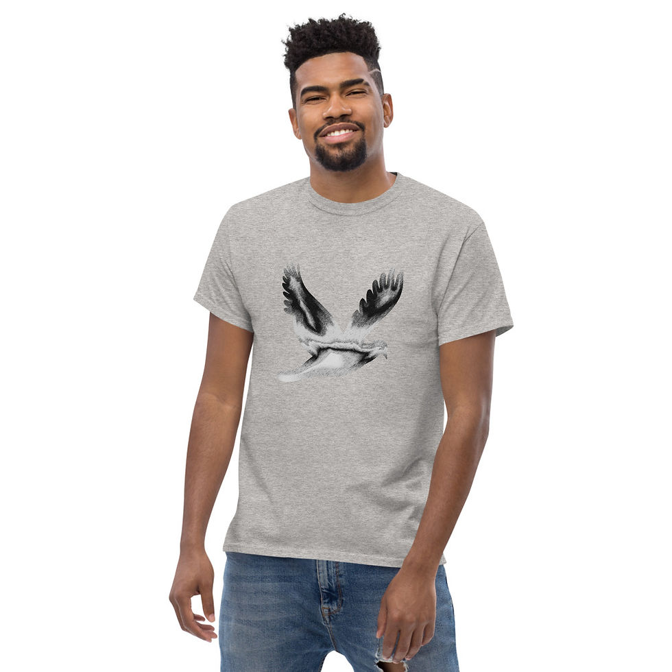 Thumbnail: YHWH FOREVER 3 Dove Men's heavyweight tee 