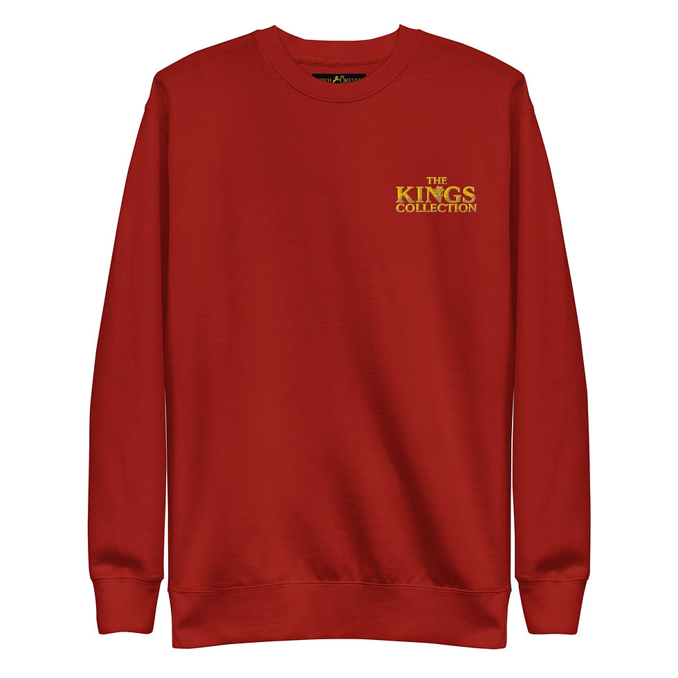 Thumbnail: YHWH FOREVER3 THE KINGS COLLECTION Unisex Premium Sweatshirt