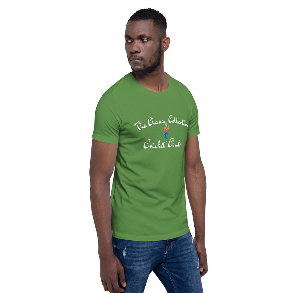Thumbnail: The Classy Collection Cricket Club Short-Sleeve Unisex T-Shirt