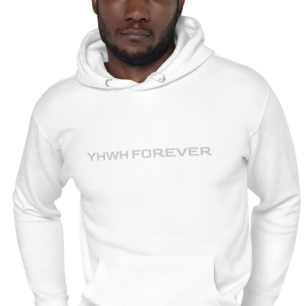Thumbnail: YF3 YHWH FOREVER Embroidered Unisex Hoodie