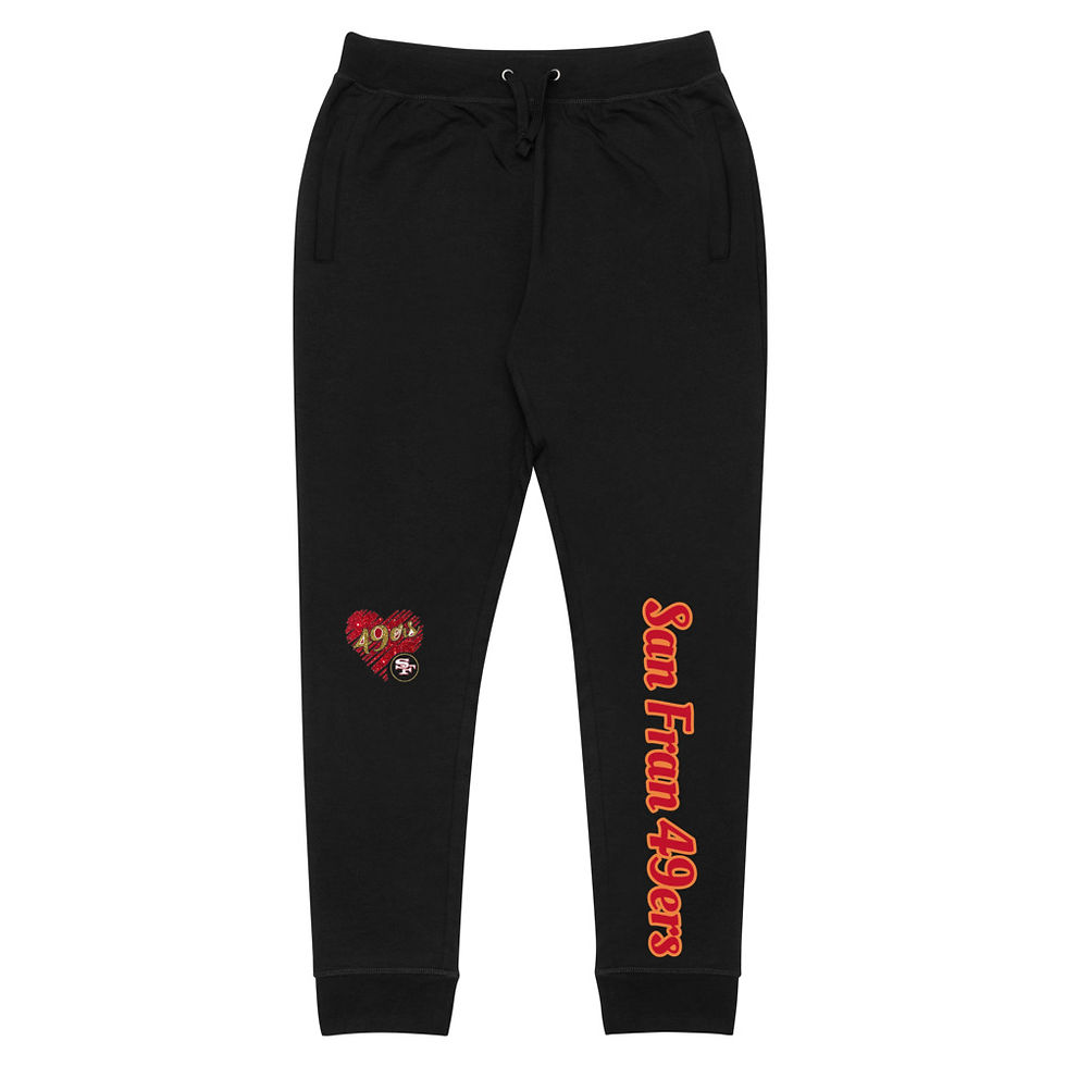 Thumbnail: The Classy Hebrew San Fran Unisex Skinny Joggers