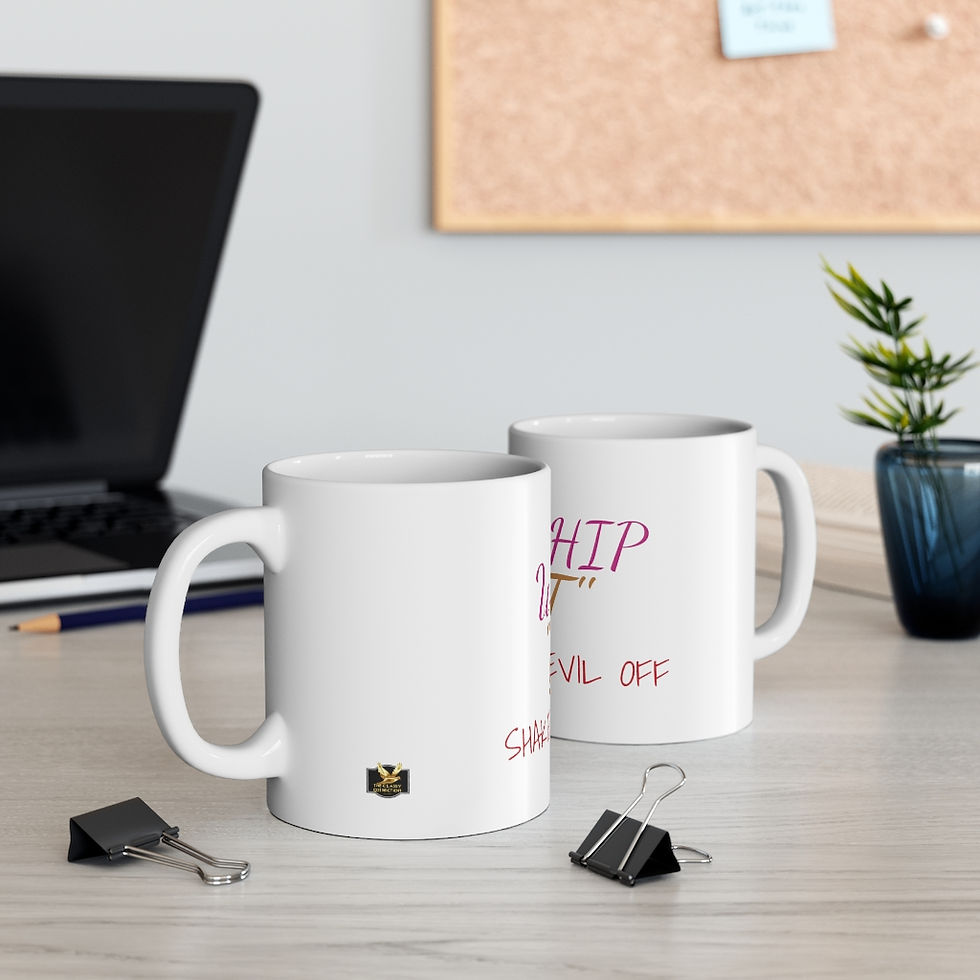 Thumbnail: The Classy Collection Shake The Devil Off Ceramic Mug 11oz