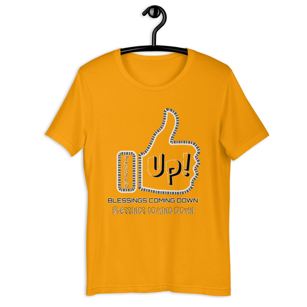 Thumbnail: YHWH FOREVER Prayers Up Short-Sleeve Unisex T-Shirt