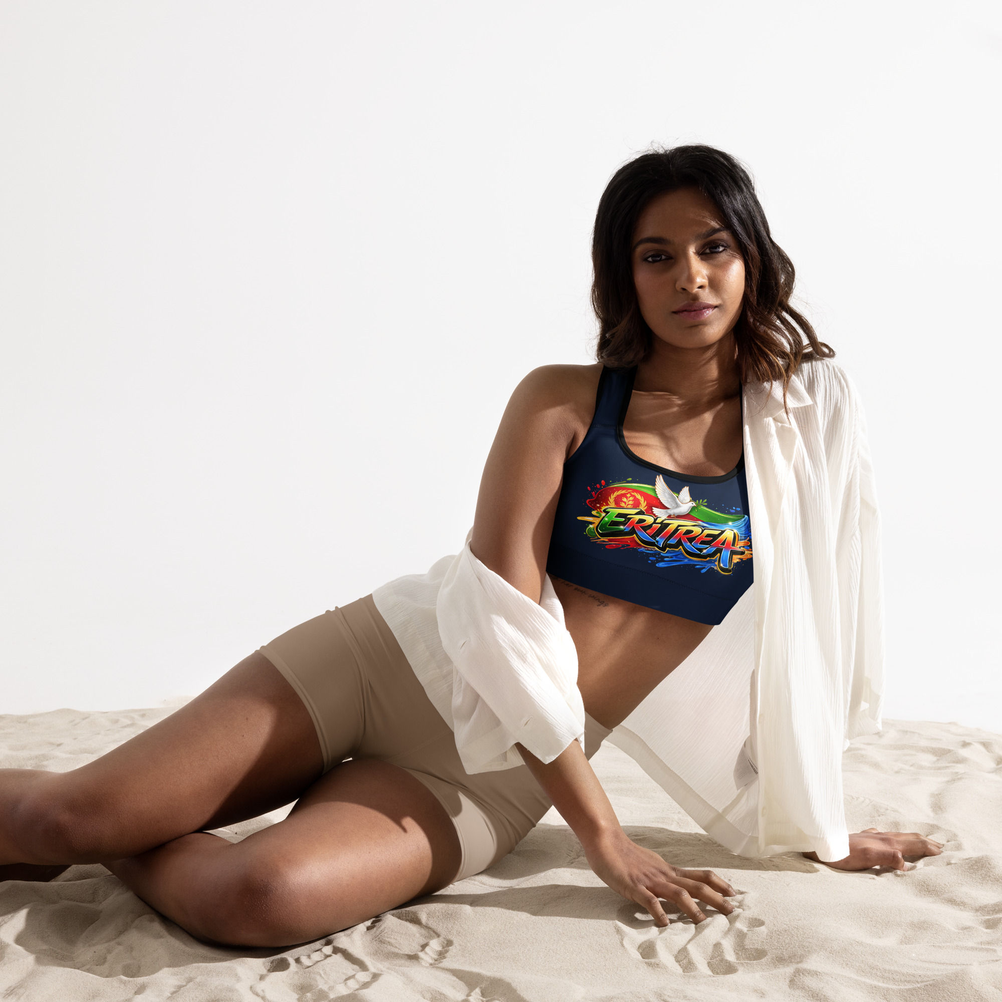 Sworthe By Joseph Dowdy Eritrea Padded Sports Bra