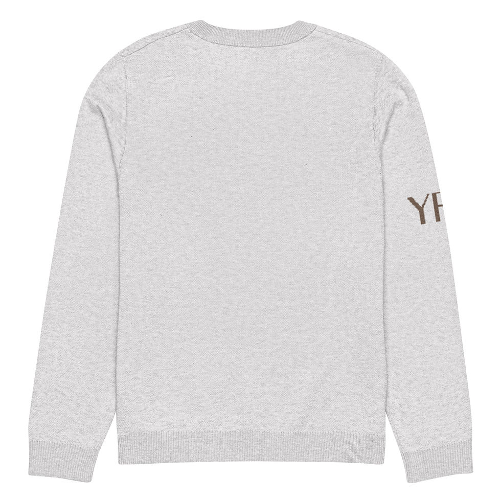Thumbnail: YF3 YHWH FOREVER Dove Logo Knitted crew neck sweater