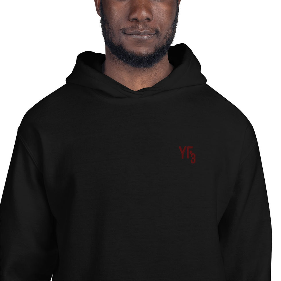 Thumbnail: YHWH FOREVER 3 YF3 Embroidered Unisex Hoodie