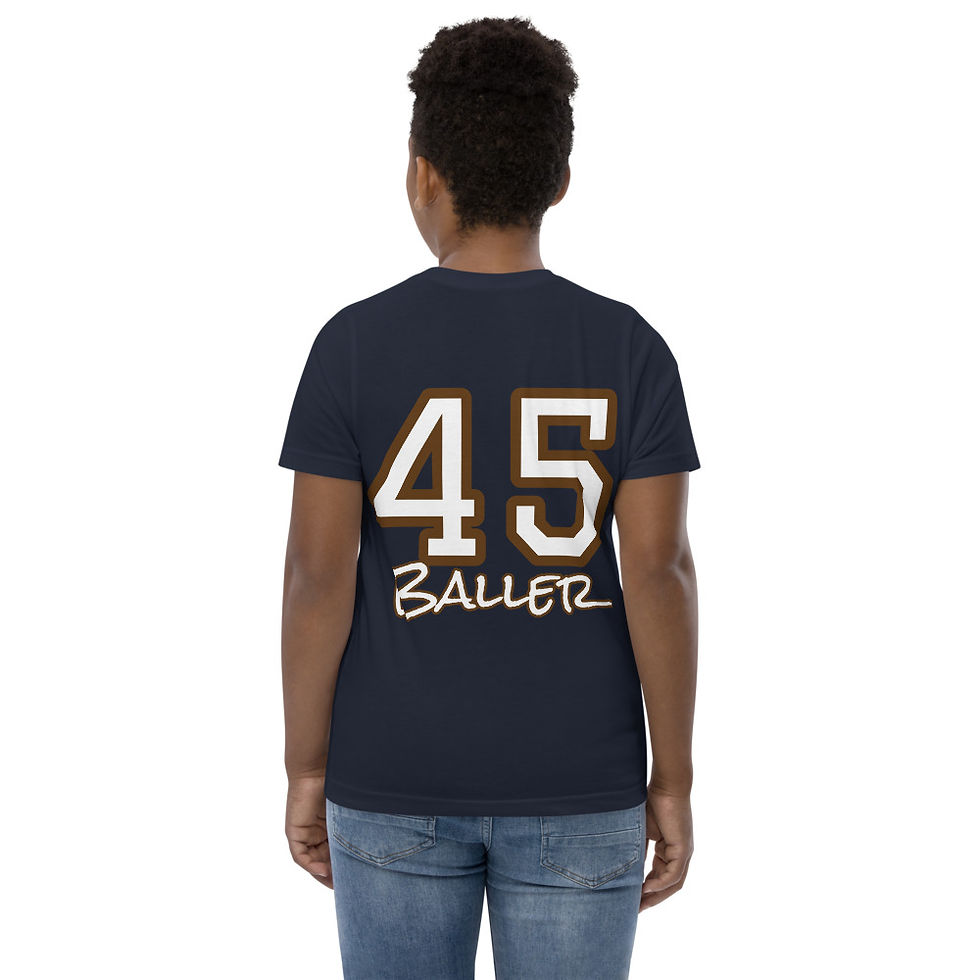 Thumbnail: The Classy Collection Baller Youth jersey t-shirt